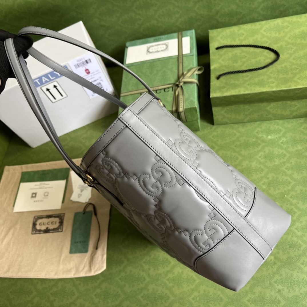 Gvc*1 GG Matelassé Leather Medium Tote Bag 631685 Replica