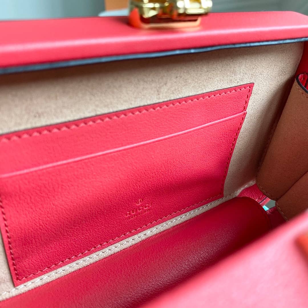 Gvc*1 Interlocking G Mini Bag Replica Red 658230