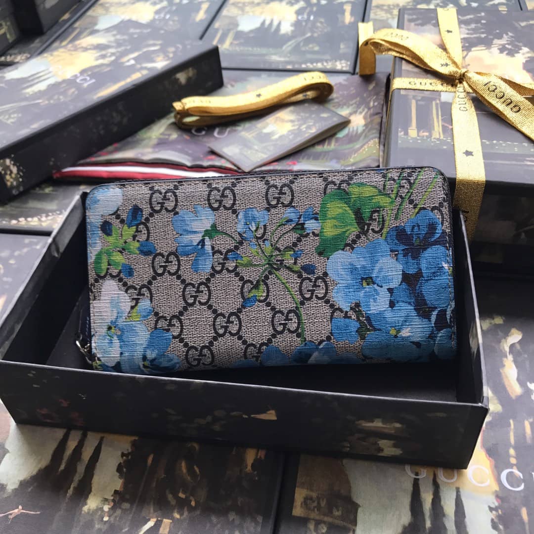 Gvc*1 Bloom Dupes Round Zipper Wallet 408665