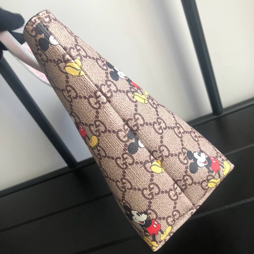 Gvc*1 Children GG Svp*me Canvas Replica Tote Brown 410812