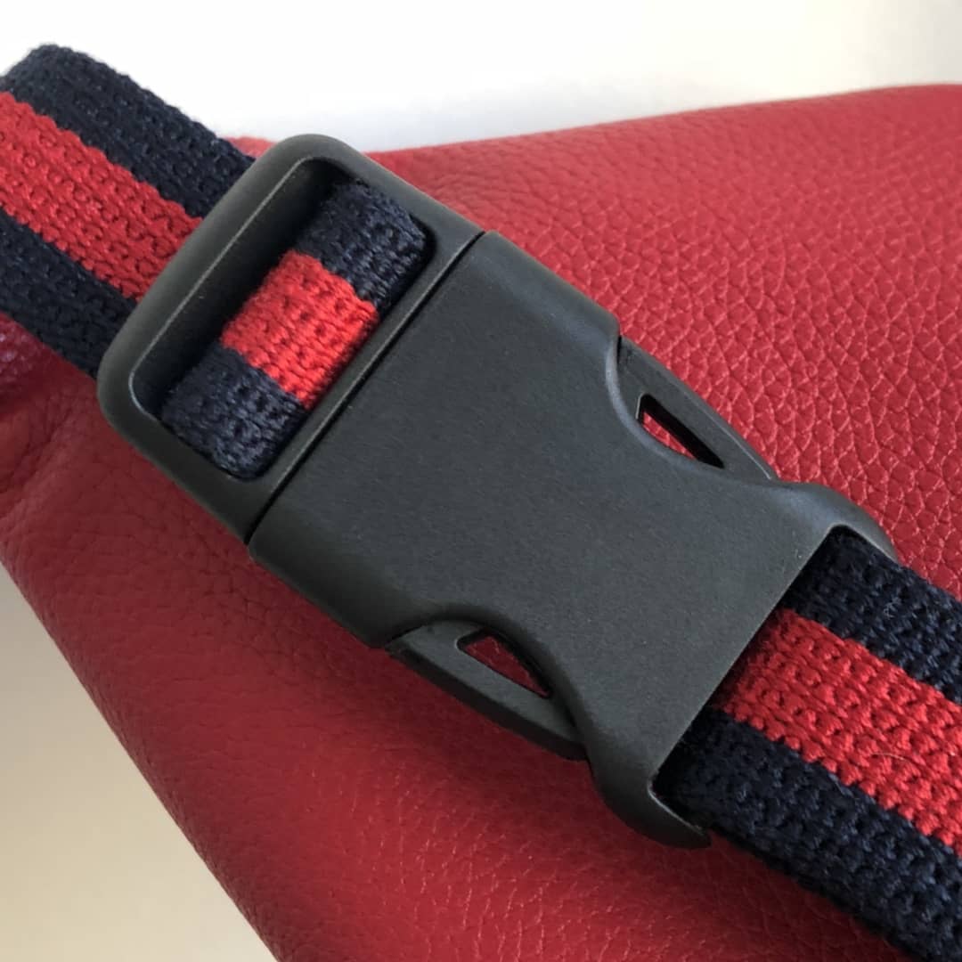 Gvc*1 Print Small Waist Body Belt Bag Replica Red 527792