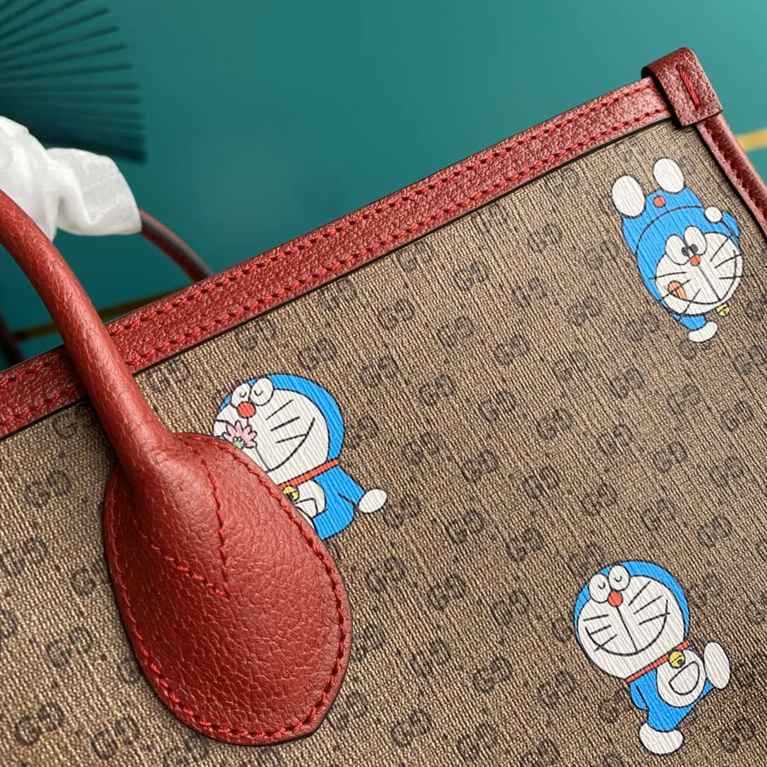Gvc*1 GG Svp*me Doraemon 2Way Mini Tote Replica 653952