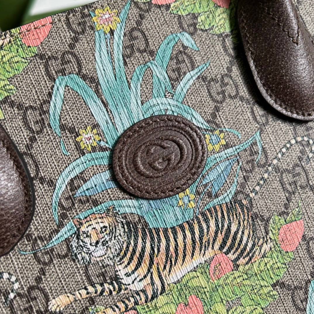 Gvc*1 Tiger GG Small Tote Bag 659983 Replica