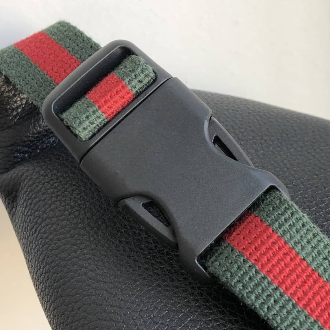 Gvc*1 Print Small Waist Body Belt Bag Replica Black 527792