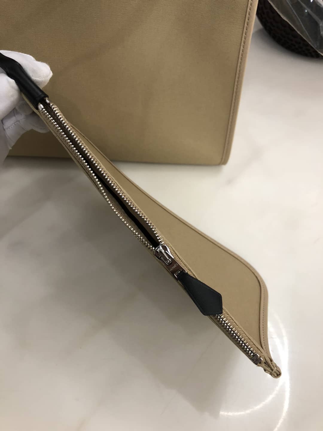 H**me5 Bag Replica 31 Canvas Leather  HerBag