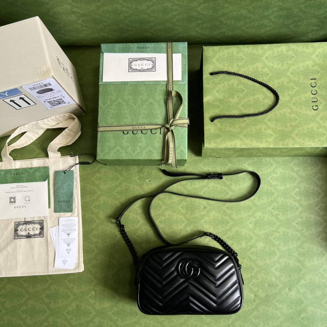 Gvc*1 Crossbody Dupe GG Marmont Small Matelasse Leather 447632