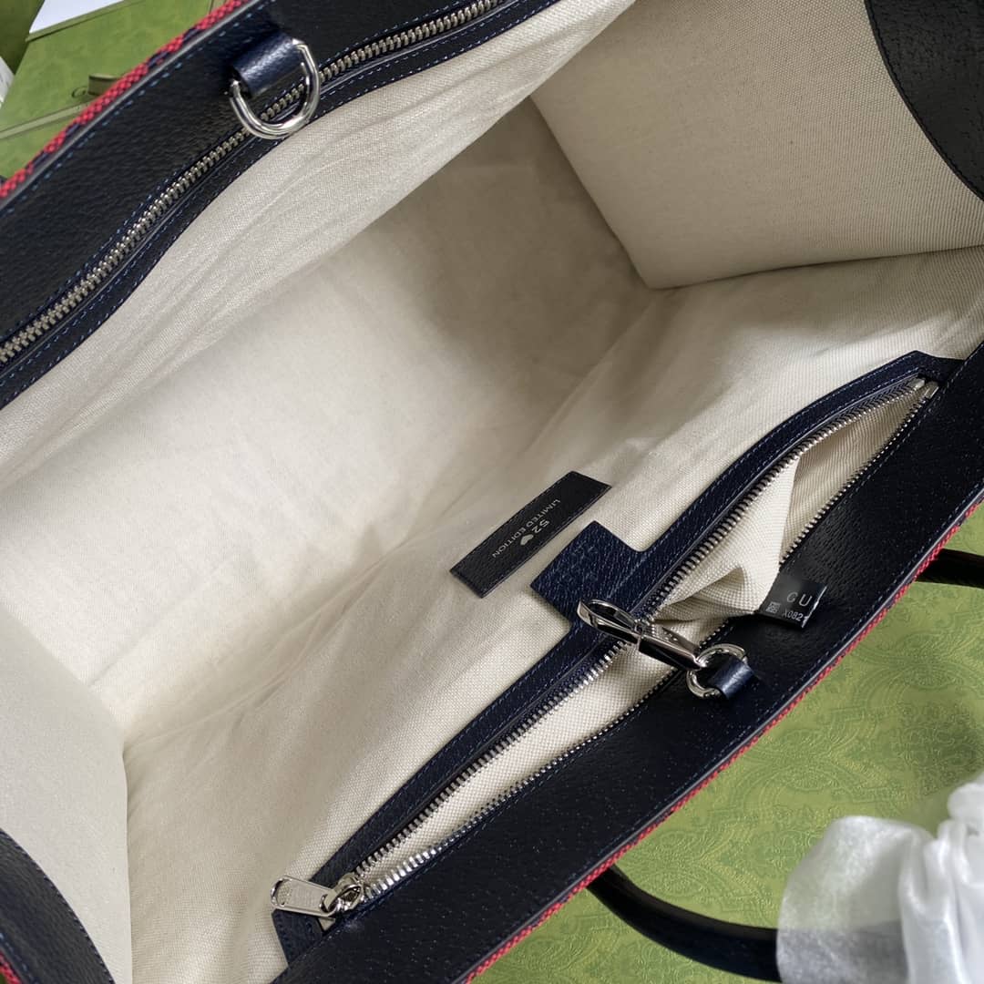 Gvc*1 GG Multicolor Large Tote Replica 659980