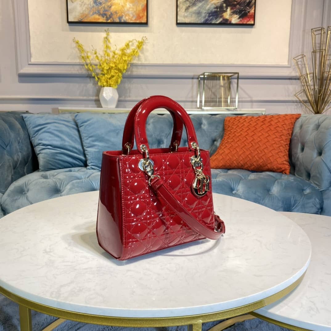 Chr1st1an D10r Lady D10r 24CM Replica Bag