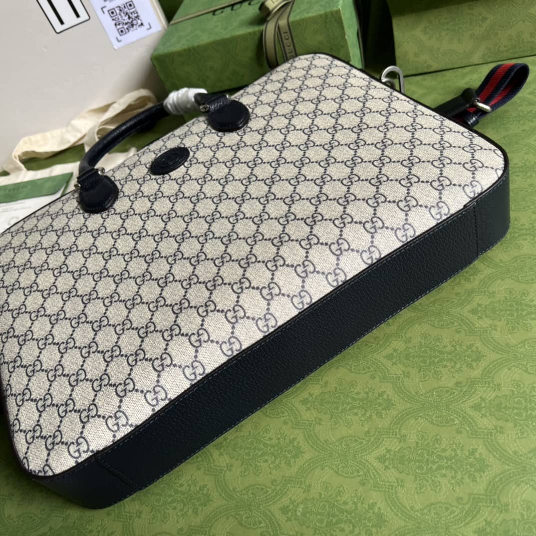 Best Replica Gvc*1 Business Case With Interlocking G Brown 674140 Replica Mens Bag(ColaReps)