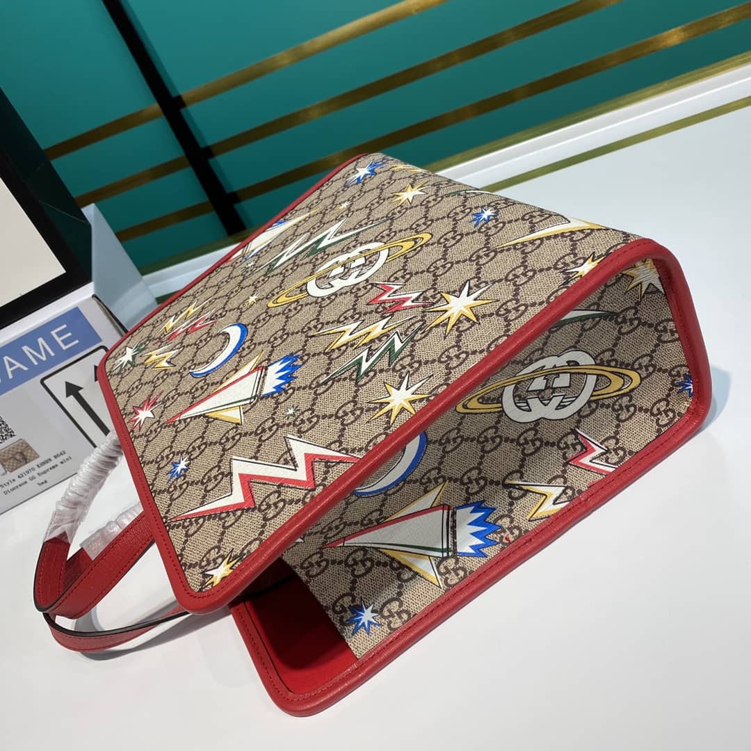 Gvc*1 GG Printed Multicolor Kids Girl Tote Replica 605614