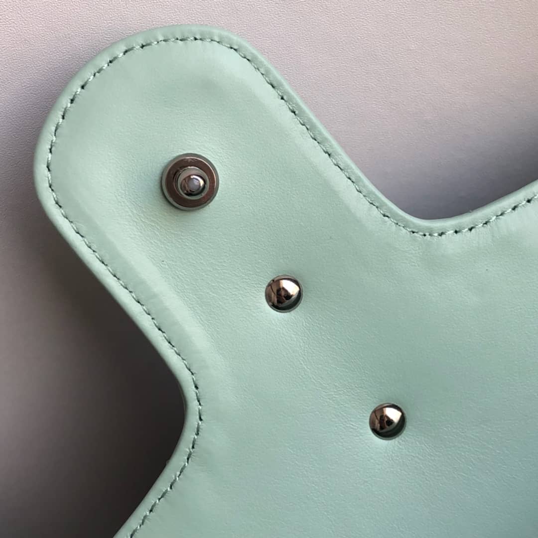 Gvc*1 GG Marmont Matelasse Shoulder Bag Replica Green 443497