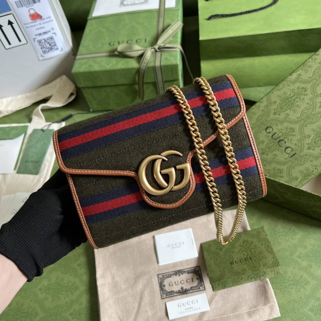 Gvc*1 Marmont GG Matelassé Mini Bag Replica 474575