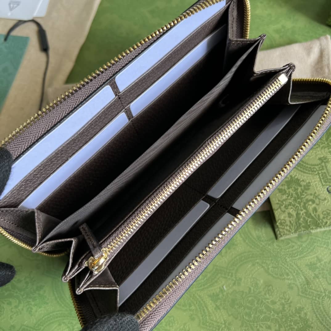 Gvc*1 Bananya Print Canvas Zip Around Long Wallet 701060 Replica