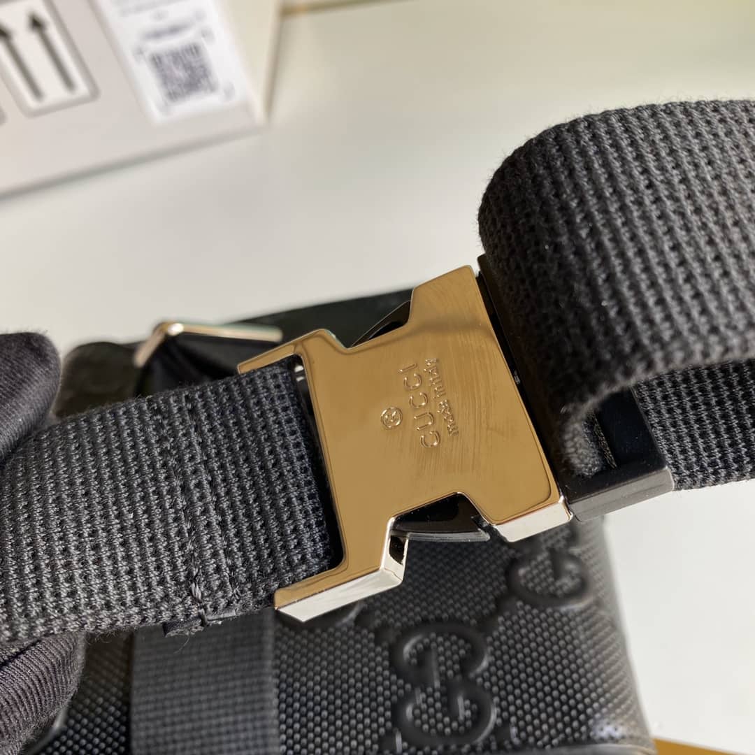 Gvc*1 GG Emboss Waist Body Bag Replica 631339