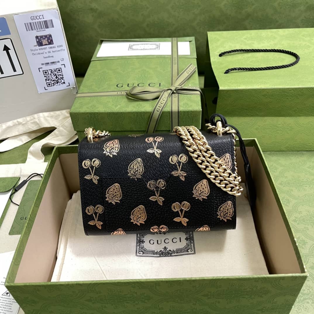 Gvc*1 Padlock GG Small Shoulder Bag Replica 409487