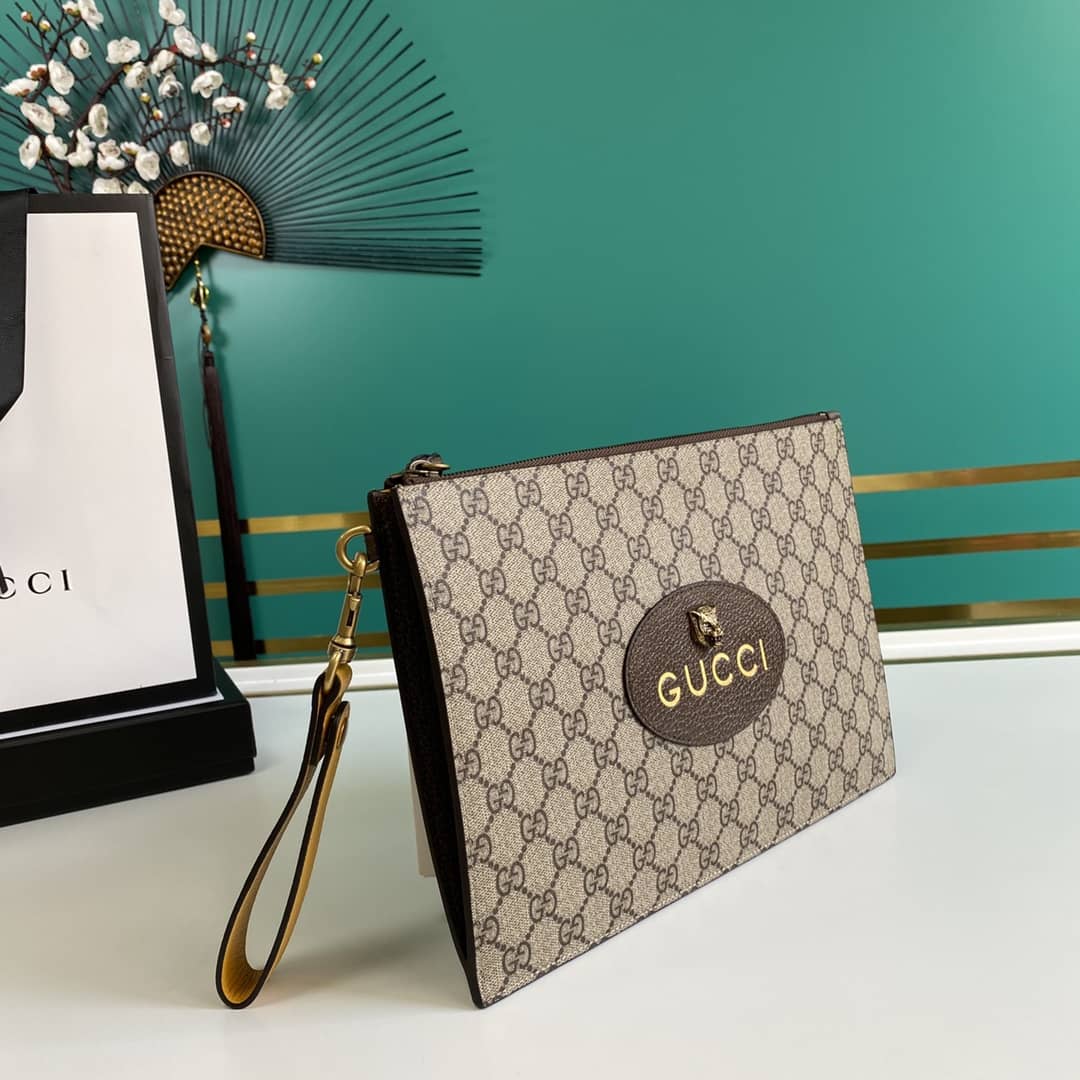 Gvc*1 GG Svp*me Neo Vintage Tiger Head Clutch Replica 473956