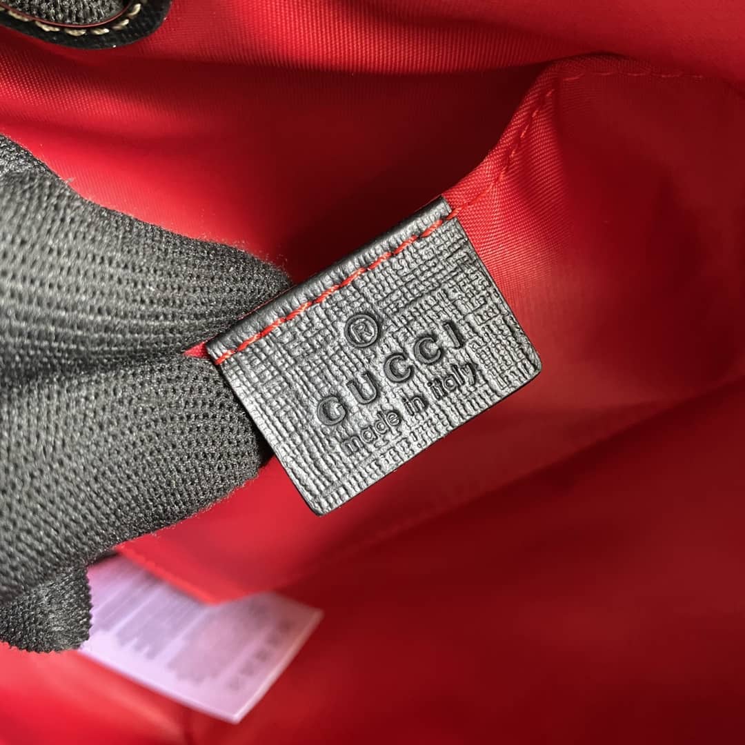 Gvc*1 GG Svp*me Children Ladybug Canvas Tote Replica 666288