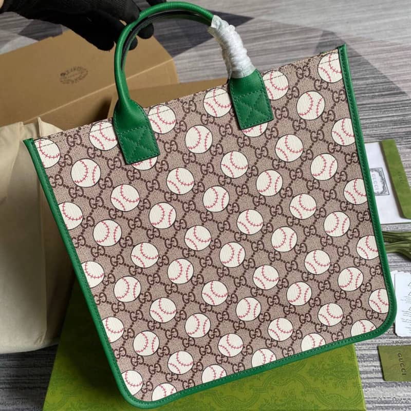 Gvc*1 GG Multicolor Kids Girl Tote Replica Brown 550763