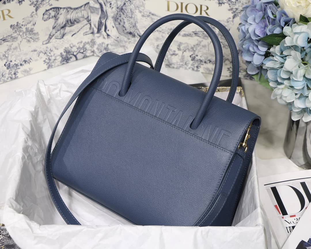 Chr1st1an D10r Box Calfskin Large St. Honore Tote
