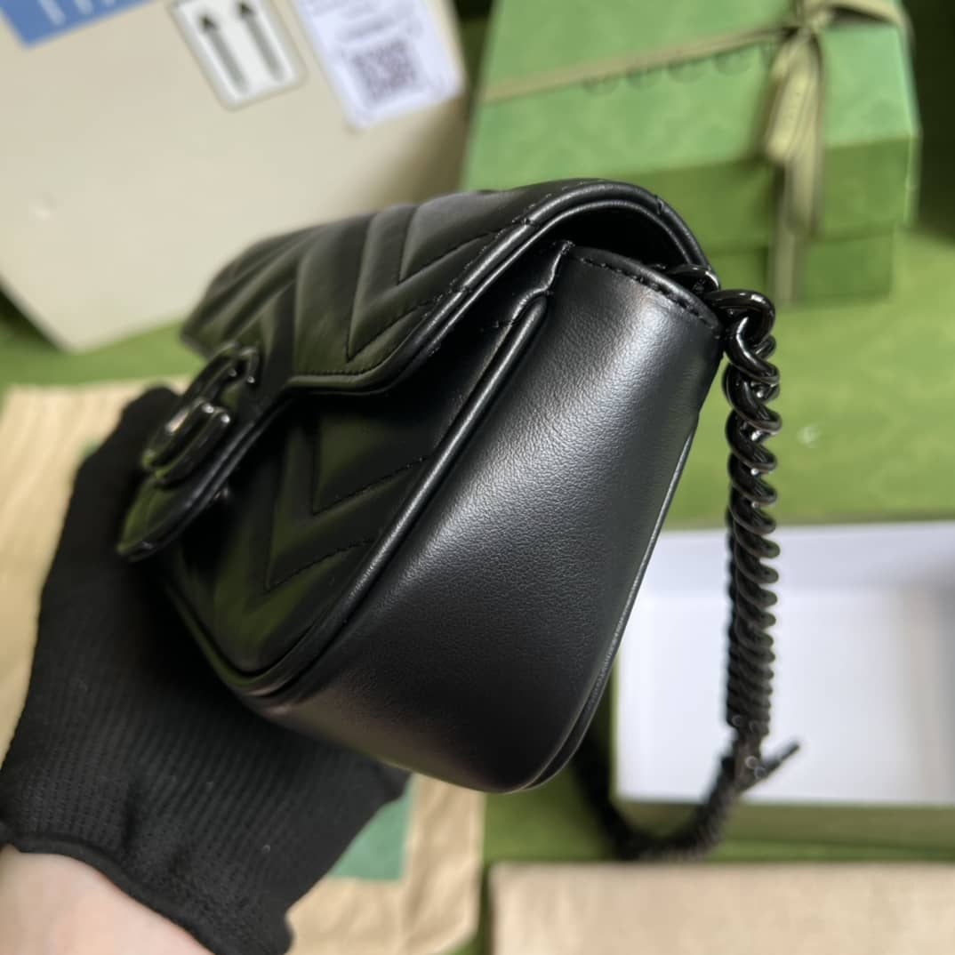 Gvc*1 GG Marmont Belt Bag 699757 Replica Crossbody Bag