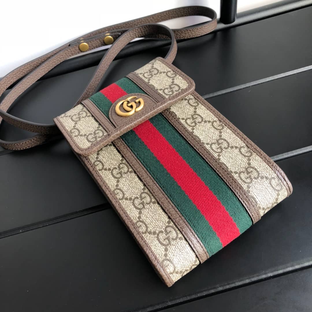 Gvc*1 Ophidia GG Mini Bag Replica Brown 625757