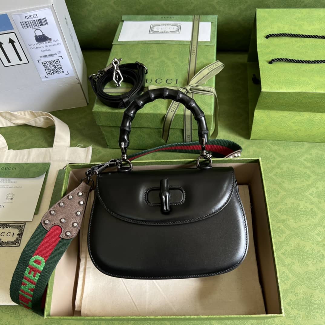 Gvc*1 Bamboo Small Top Handle Bag Replica 675797