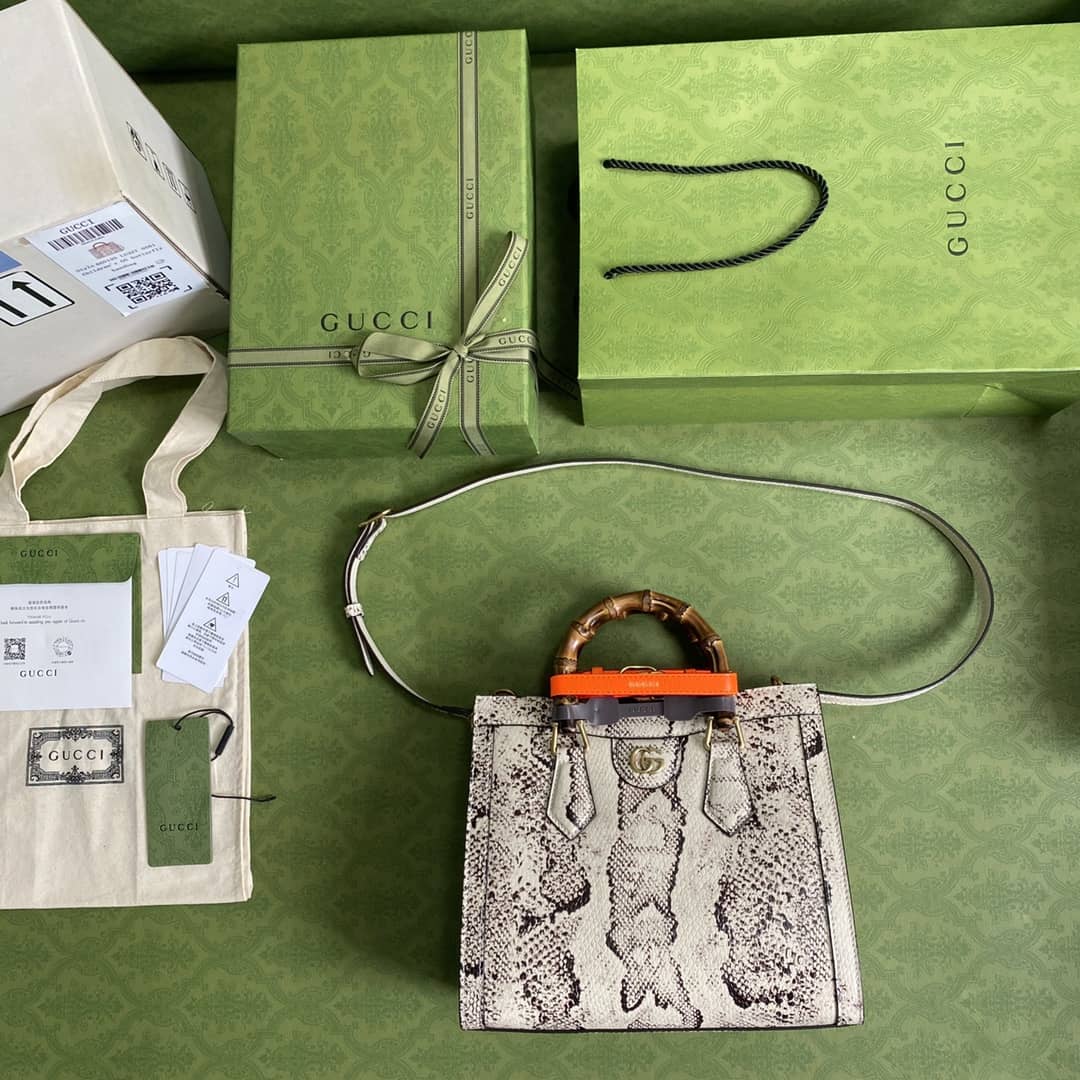 Gvc*1 Diana Small Tote Replica Gray 660195