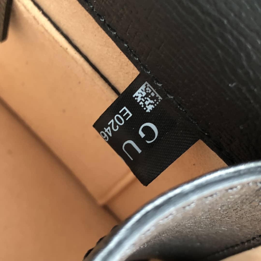 Gvc*1 Sylvie Leather Mini Shoulder Bag Replica White Black 470270