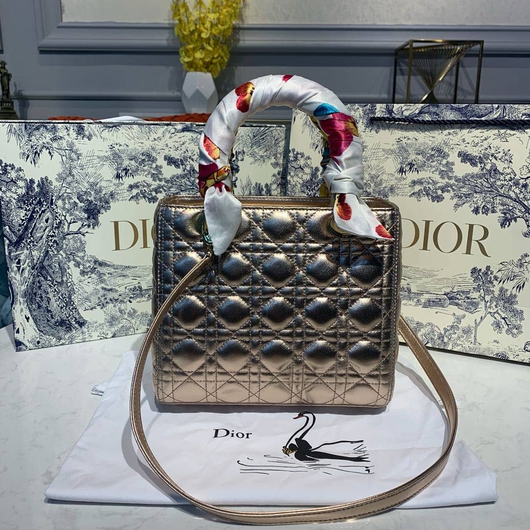 Chr1st1an D10r Lady D10r 24CM Replica Bag