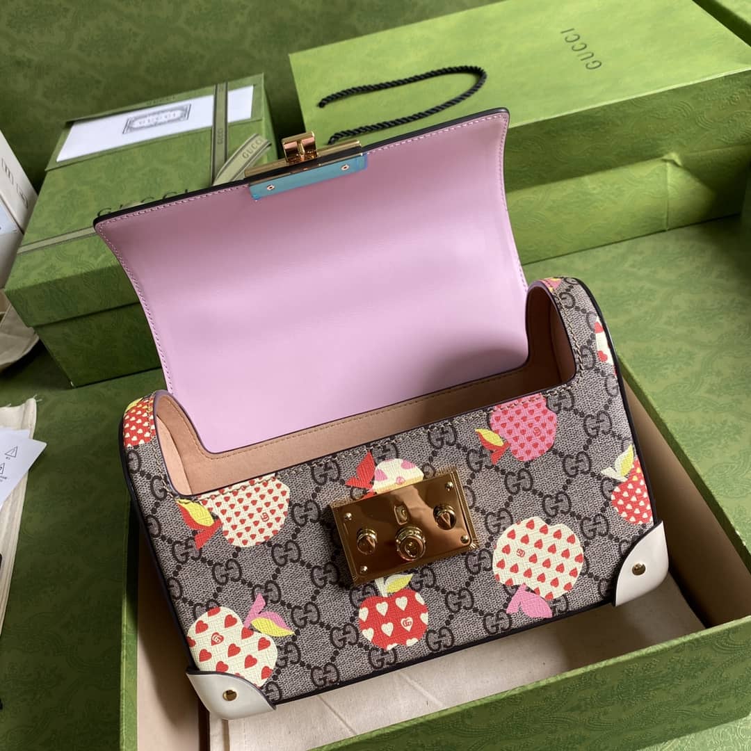 Gvc*1 Padlock Small Bamboo Shoulder Bag Replica 603221