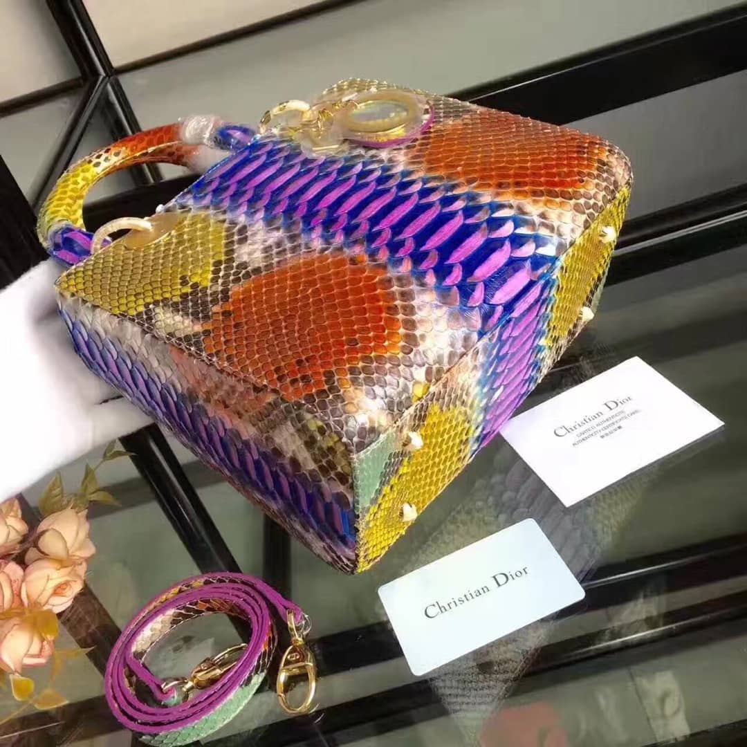 Chr1st1an D10r Lady D10r 24CM Replica Bag