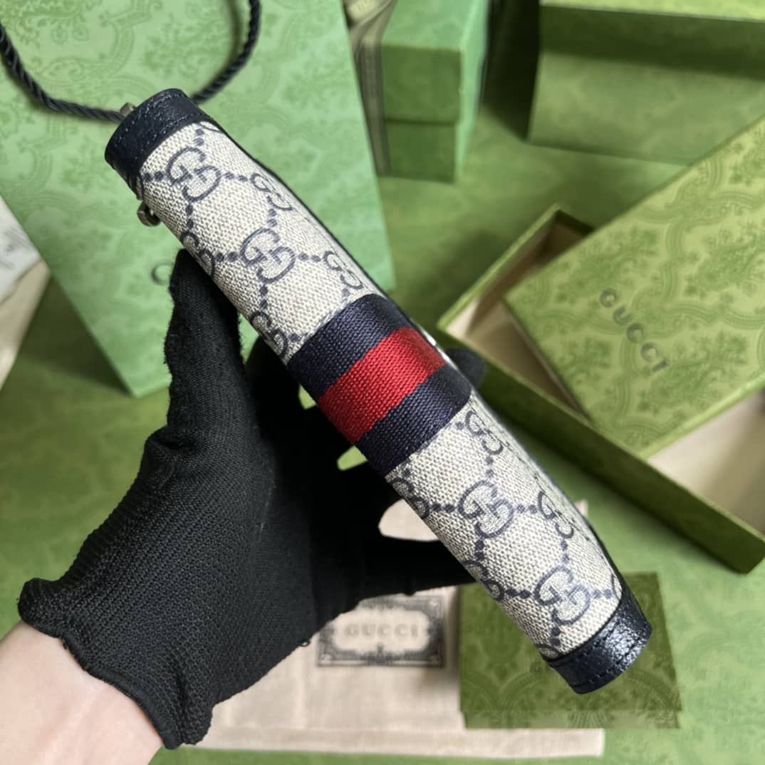 Gvc*1 Ophidia GG Zip Around Wallet 523154 Replica