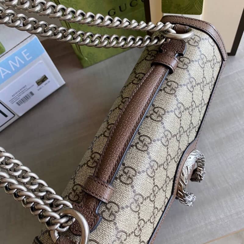 Gvc*1 Dionysus GG Top Handle Bag Brown 621512 Replica