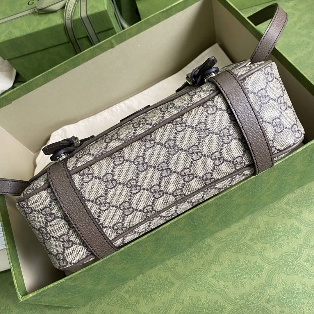 Gvc*1 Mens GG Svp*me Canvas Messenger Bag Replica 658542