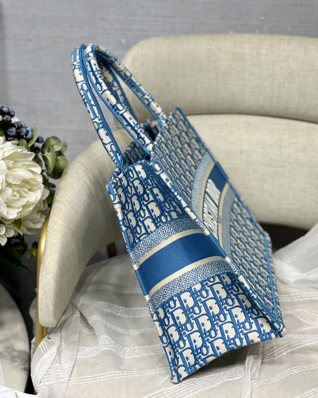 Chr1st1an D10r Tote Bag Dupe CD Book Embroidery