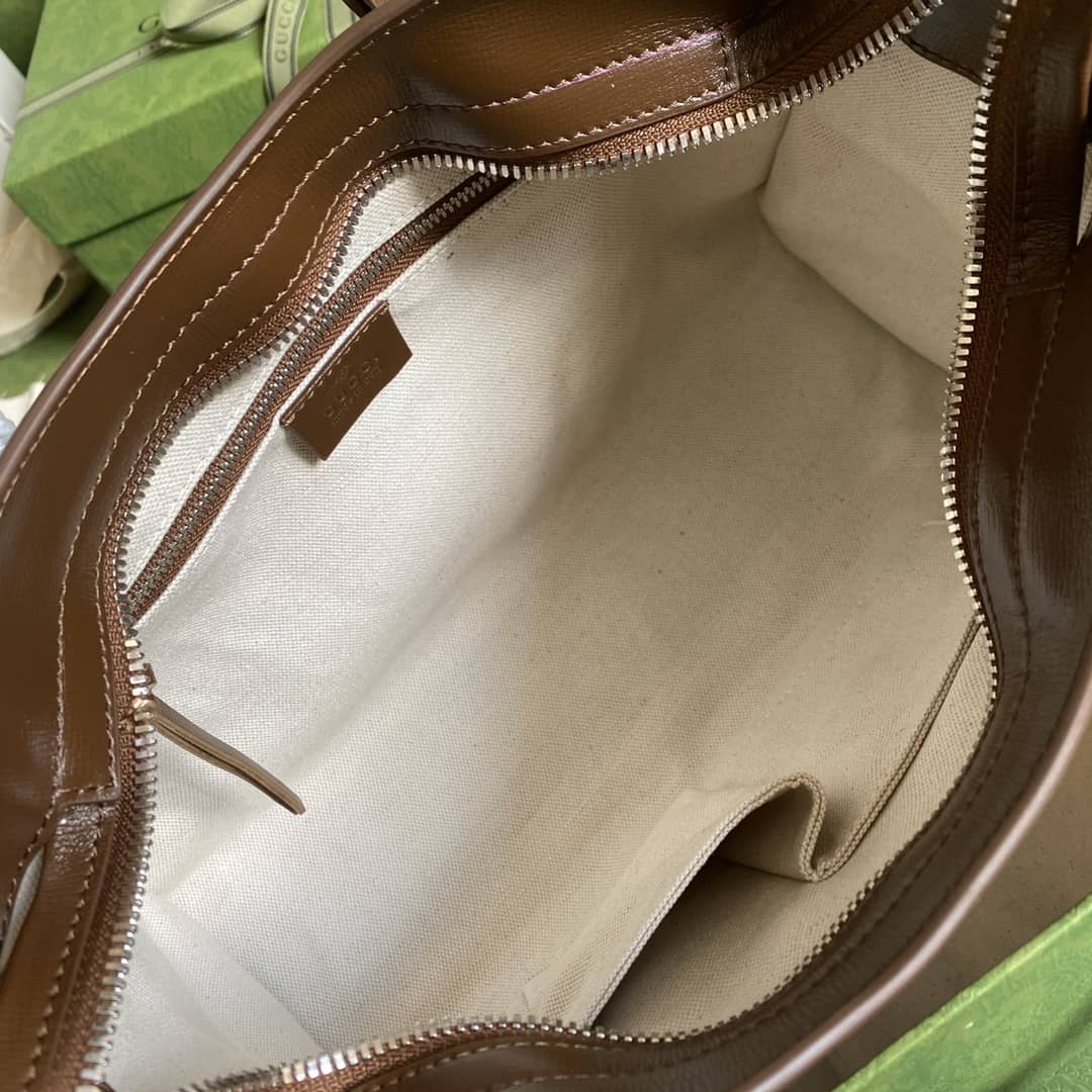 Gvc*1 x Ba1en*iaga GG Canvas City Bag Replica 658597