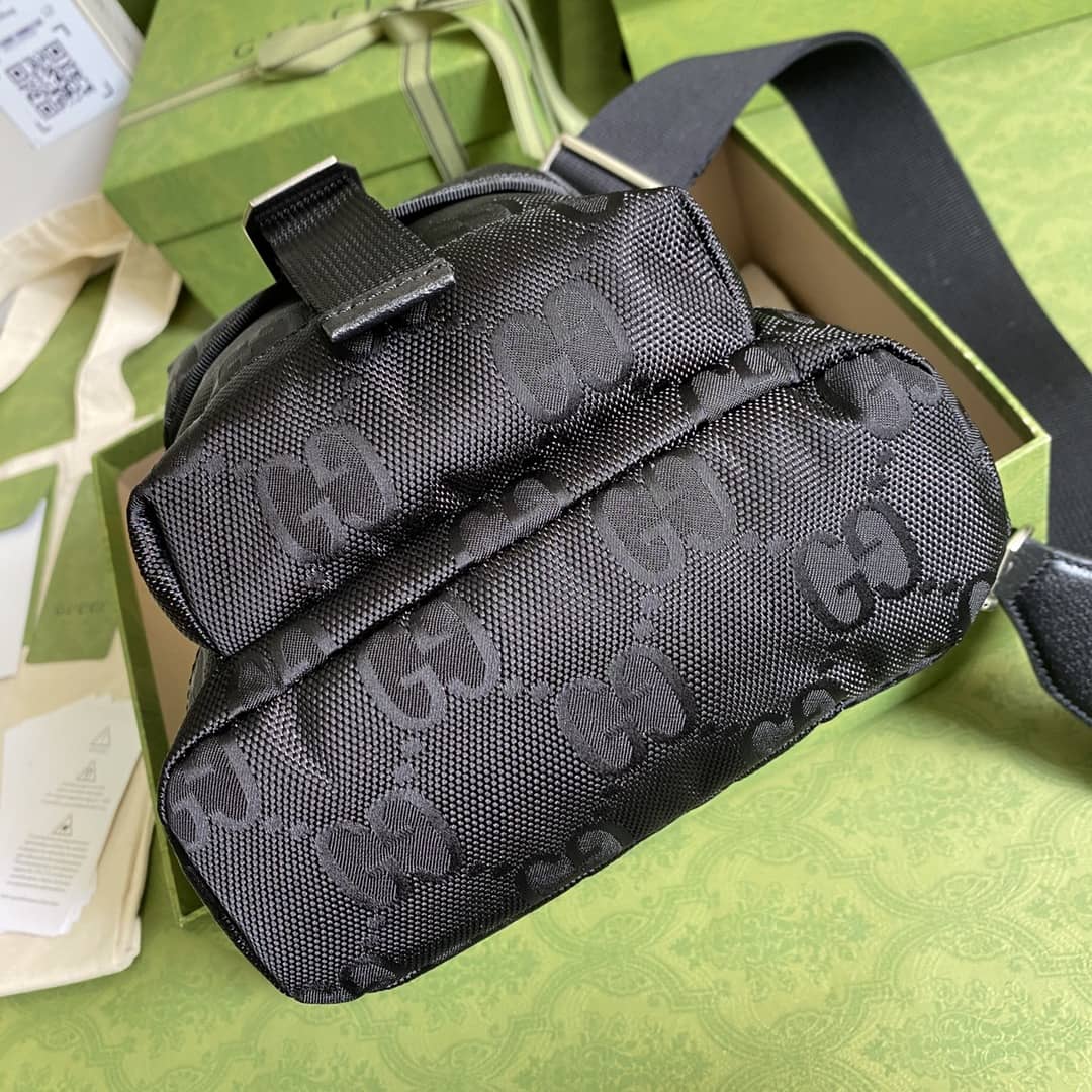 Gvc*1 Off The Grid Nylon Canvas Leather Backpack Replica 658631