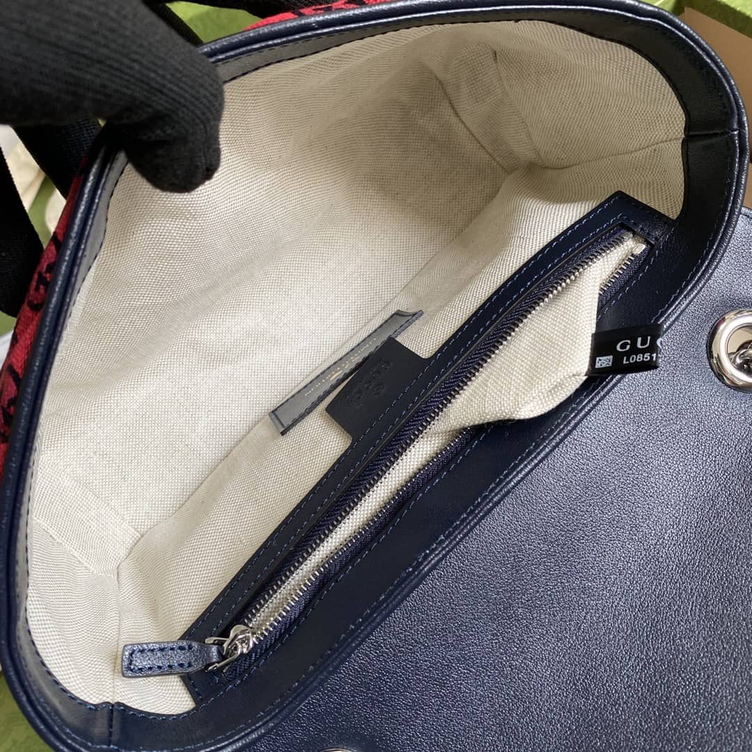 Gvc*1 Marmont GG Small matelassé Shoulder Bag Replica 443497