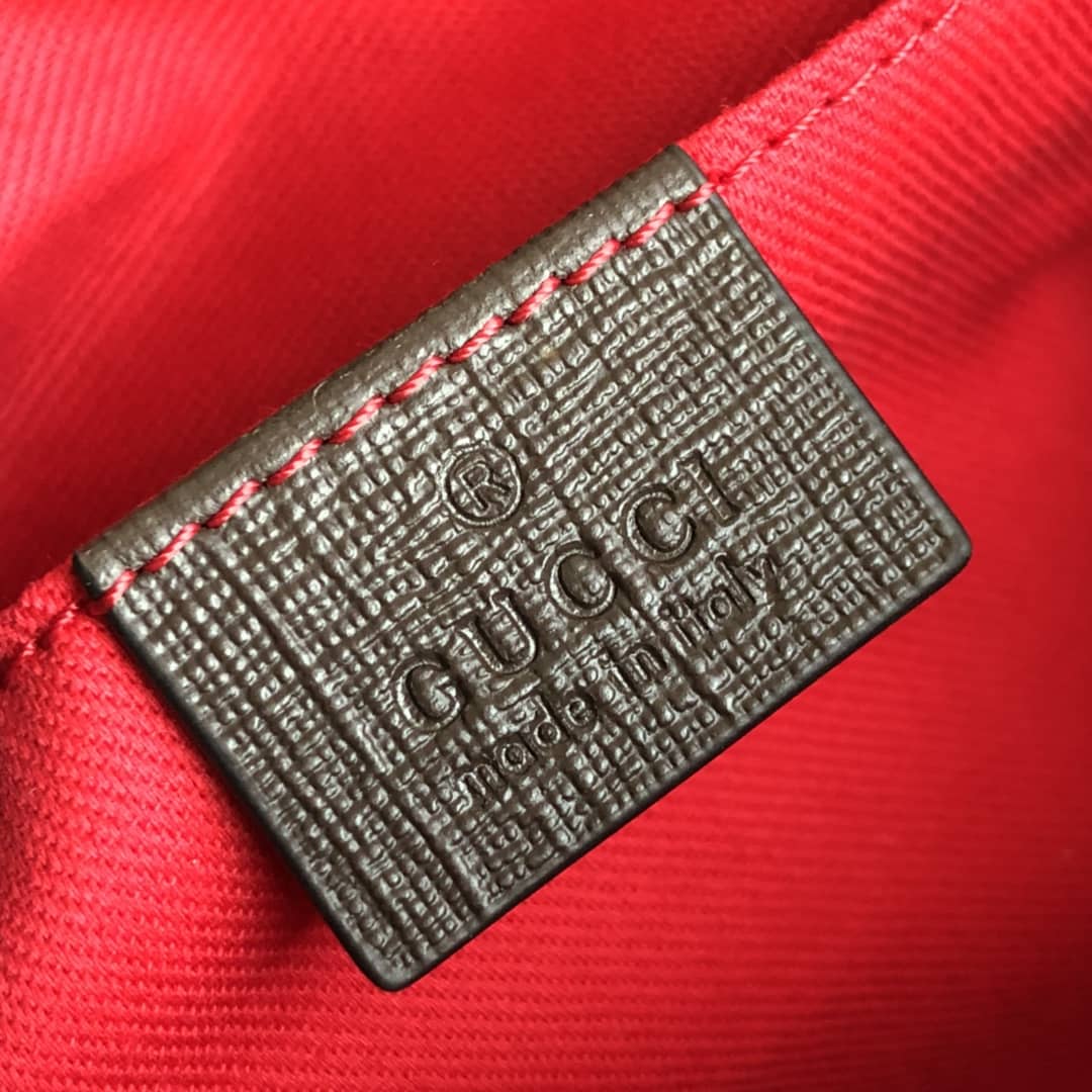 Gvc*1 Children GG Svp*me Canvas Replica Tote Brown 410812