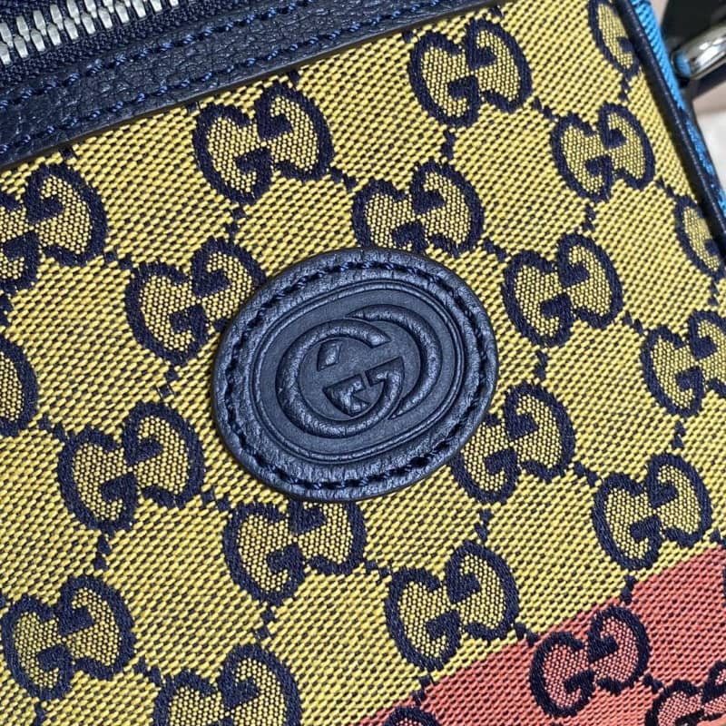 Best Replica Gvc*1 GG Multicolor Canvas Messenger Bag Replica 658659(ColaReps)
