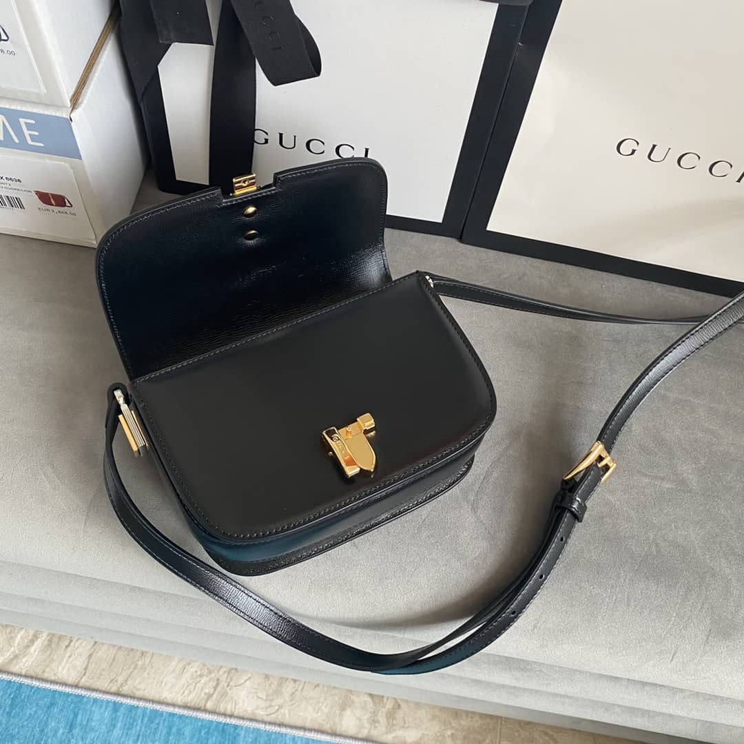 Gvc*1 Ladies Mini Sylvie Shoulder Bag Replica Black 615965