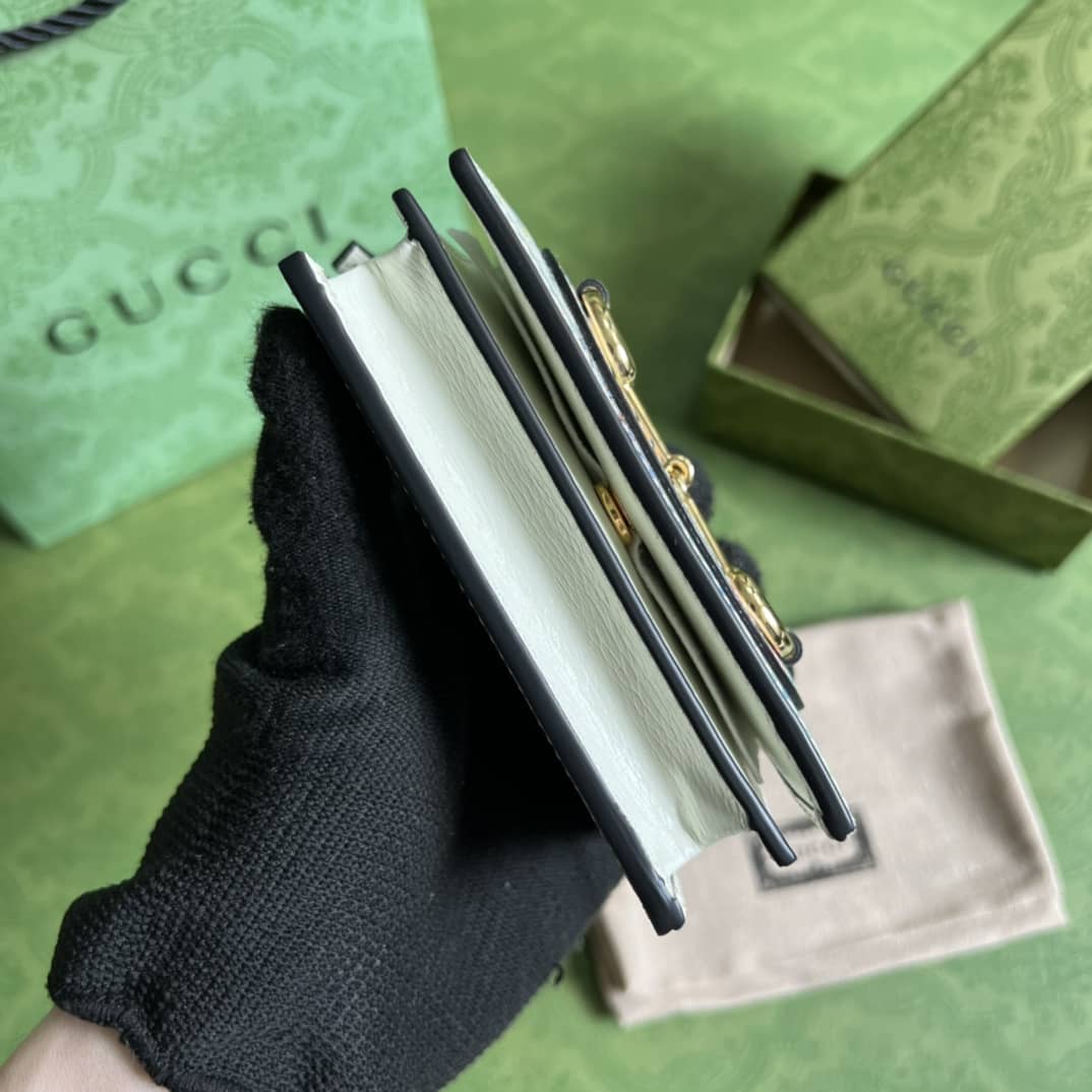 Gvc*1 Horsebit 1955 Card Holder 621887 Replica Wallet