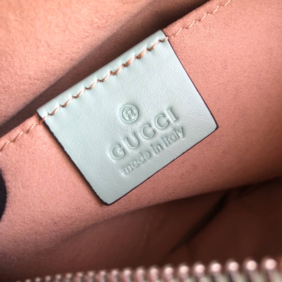 Gvc*1 Handbag Dupes GG Marmont Small Shoulder Handbag Camera Bag Replica Green 447632