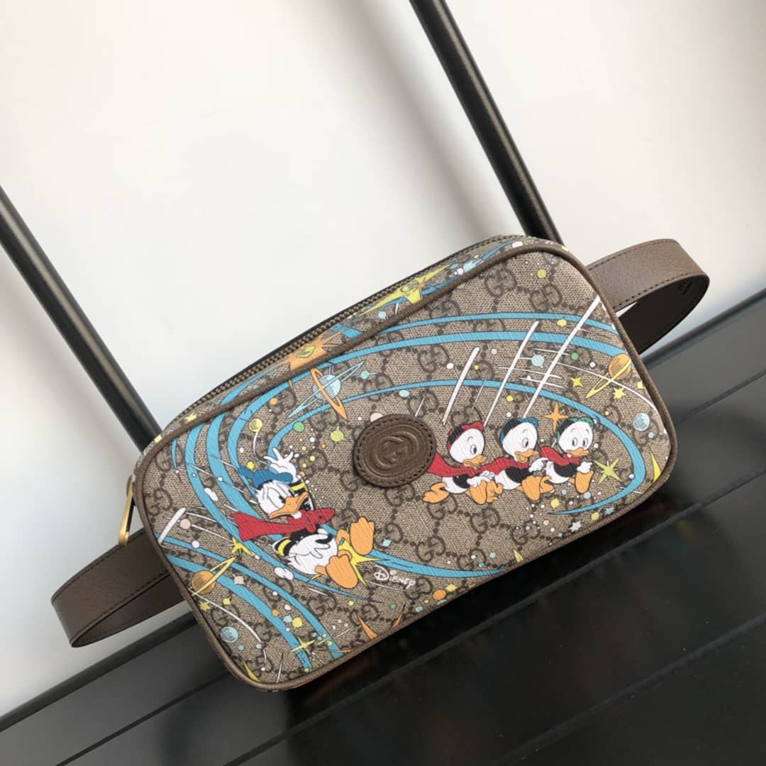 Gvc*1 X Disney GG Donald Duck Belt Bag Replica 602695