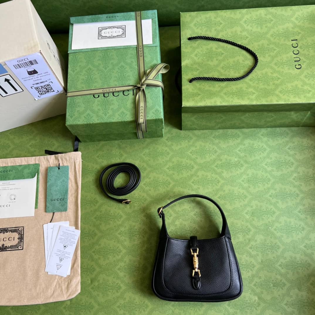 Gvc*1 Jackie 1961 Mini Hobo Bag Black 637091 Replica