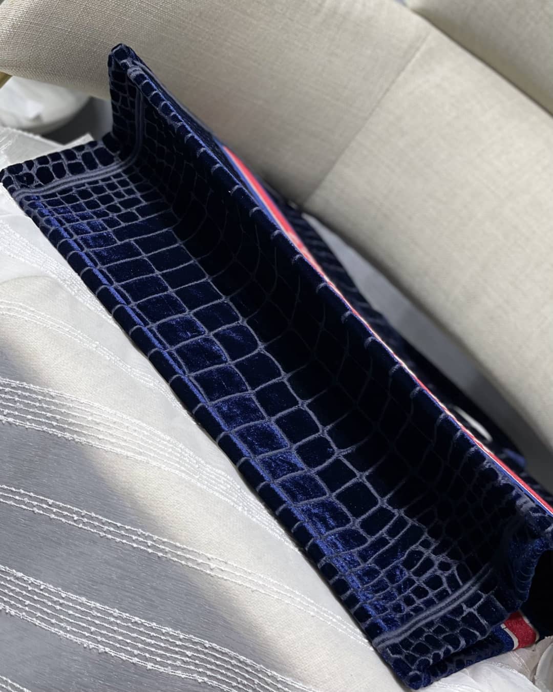 Chr1st1an D10r Tote Bag Dupe CD Book Embroidery