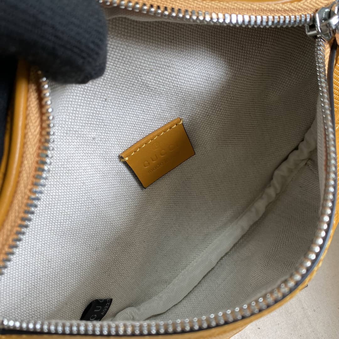 Gvc*1 GG Embossed Belt Bag Replica 658582