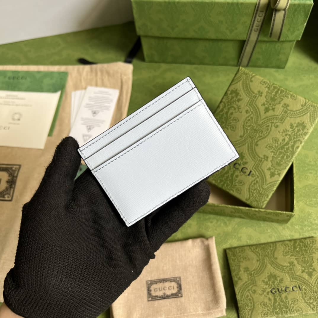 Gvc*1 Star Bananya Print Card Case White 701064 Replica Wallet