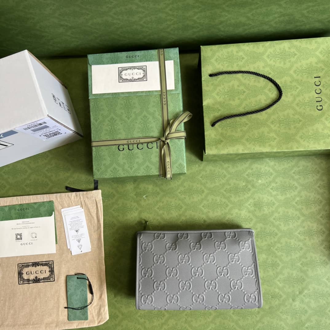 Gvc*1 GG Embossed Cosmetic 625568 Replica Clutch