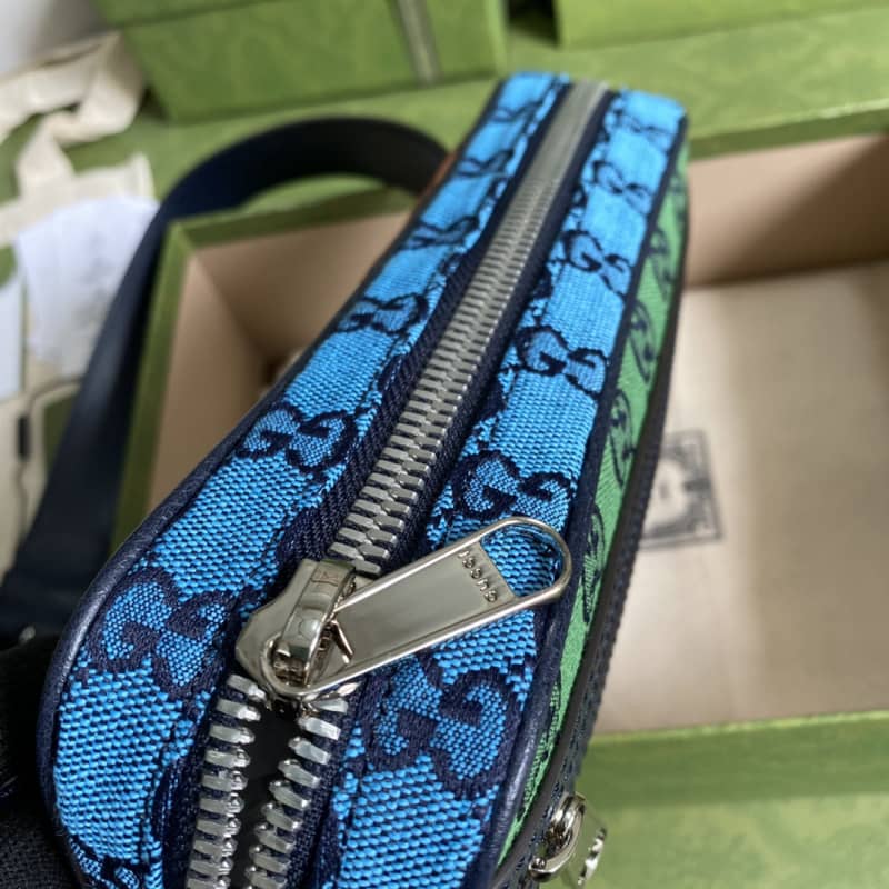 Gvc*1 GG Multicolor Belt Bag Replica Colorful 658657